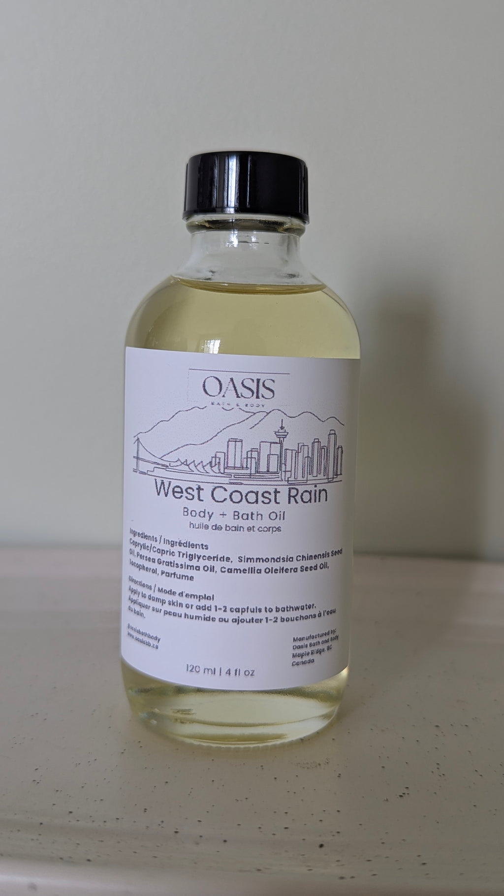 Body Oil - West Coast Rain